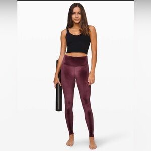 Lululemon - Wunder Lounge High-Rise Tight 28" *Velvet